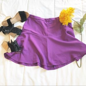 F21 sexy, violet miniskirt 💜